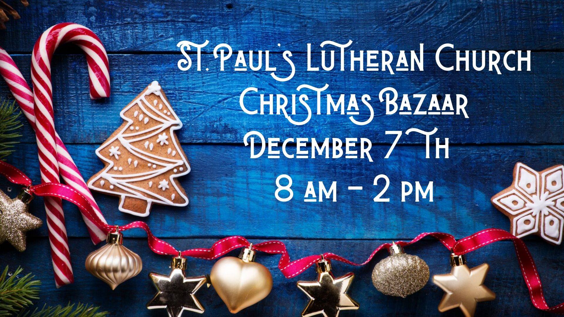 St. Paul's Christmas Bazaar Mechanicsville VFD