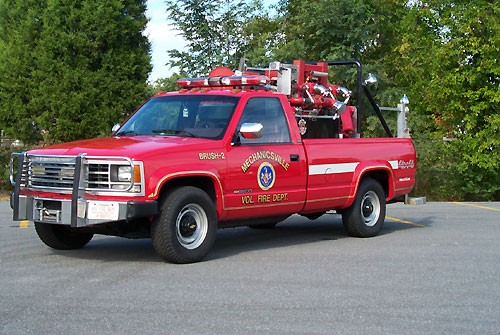 This 1992 Chevrolet Pick-up served as Brush 2 from 1992 until 2007 