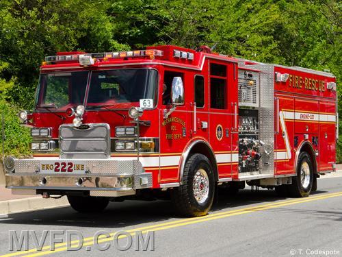 Rescue Engine 22 was a 2009 Pierce Arrow XT with a 1500GPM Hale Pump, 500GWT and 25 Gallon Class &quot;B&quot; foam cell. This unit is equipped with (3) preconnected HURST Rescue Tools, a full compliment of Rescue 42 Struts, High and Low Pressure Air Bags, a full compliment of cribbing, 1550' 4&quot; Supply Line, 1600' of Attack hose, Ventilation equipment, and various other fire and rescue tools. The unit responded as the second Rescue Co. on accidents, and the second Engine Co. on hydrant area structure fires. On March 4th, 2021 - The Mechanicsville Volunteers bid farewell to Rescue Engine 22. The unit was sold to the Greensboro Volunteer Fire Department in Caroline County, Maryland.
