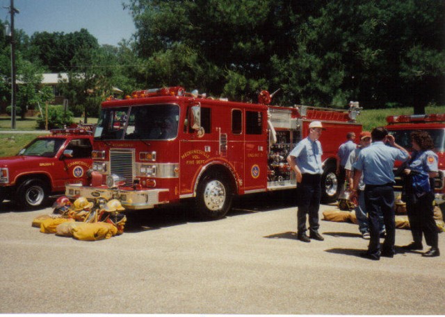 Engine-21 in Mechanicsville, Virginia for their 50th Anniversary, 1995 