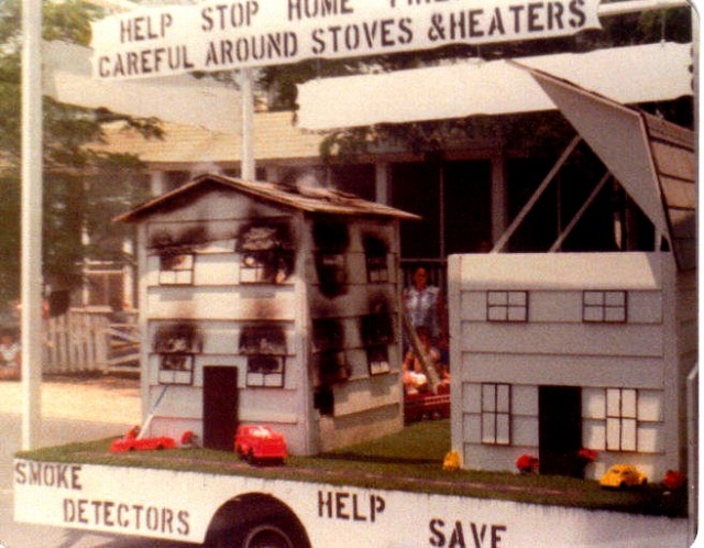 The Department Fire Prevention Float 