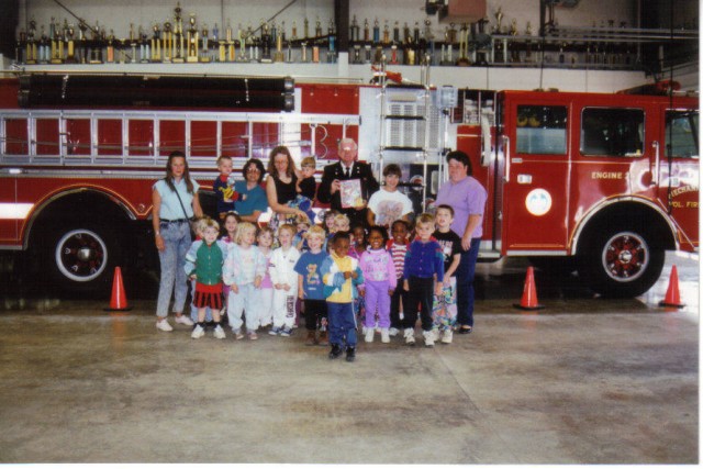 Stormie always had time for a group photo 