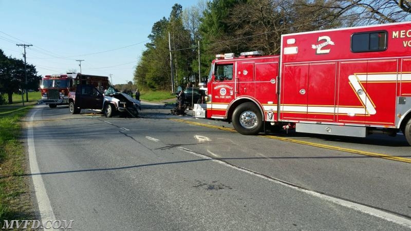 RES2CUE operating on the scene of a motor vehicle accident on Point Lookout Road in Loveville