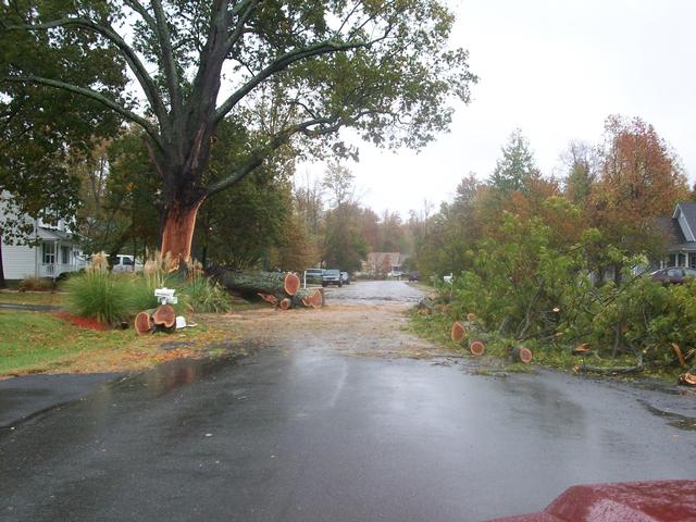 Hurricane Sandy Mechanicsville VFD