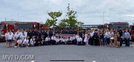 60 Mechanicsville Volunteers and their family members attended and participated the 130th Annual MSFA Convention Parade