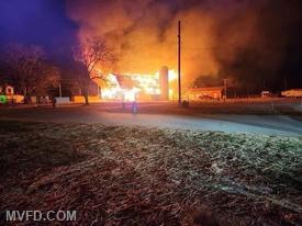Christmas Eve Fire at Potomac Motor Speedway