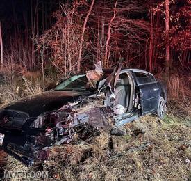 Extrication on Three Notch Road in Mechanicsville 