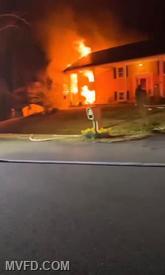 Working Fire off of Gershwin Road in Charlotte Hall 