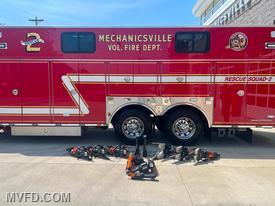 Holmatro Rescue Tools officially placed in service on Rescue Squad 2