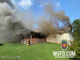 House Fire in the 2-01 Area Box 