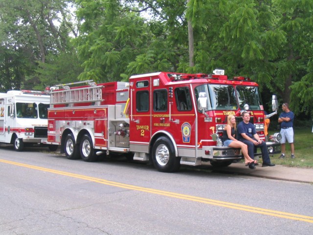 Potomac River Festival Parade - Mechanicsville Volunteer Fire Department