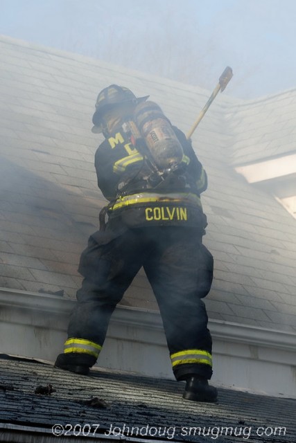 Firefighter/EMT Chris Colvin