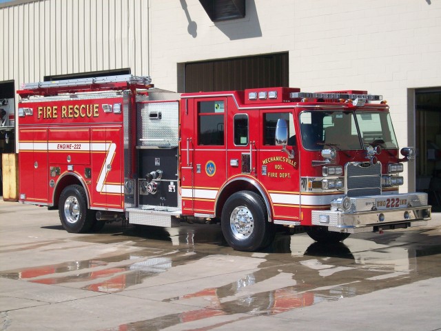 Walk In Rescue Engine Final Inspection on the Rescue Engine - Mechanicsville Volunteer Fire ...